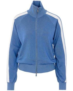 Pinko Stagione Zip Hoodie - Blue