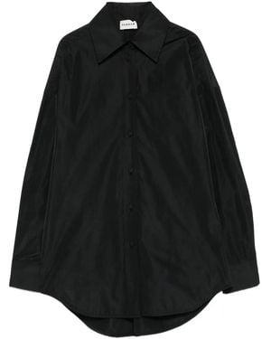 P.A.R.O.S.H. Taffeta Shirt - Black
