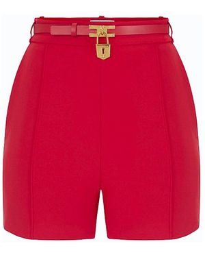 Elisabetta Franchi Trousers - Red