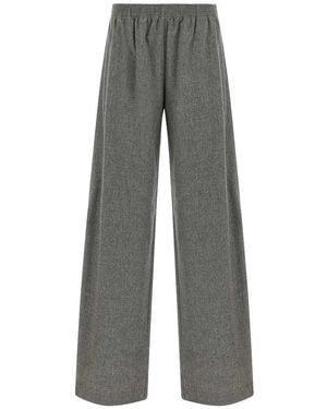 Fabiana Filippi Trousers Elastic Waist - Grey