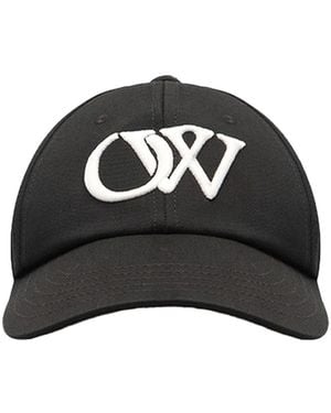 Off-White c/o Virgil Abloh Drill Ow Baseball Cap - Black