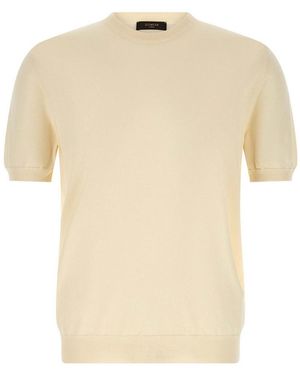 Zanone Cotton Jumper - Natural