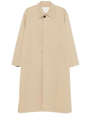 DUNST Cotton Blend Coat - Natural