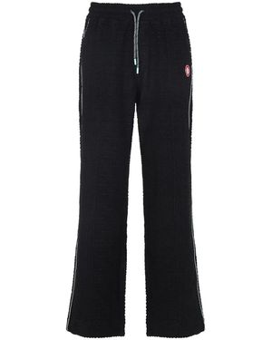 CASABLANCA Towelling Sweatpants - Blue