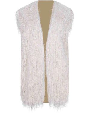 Alysi Vest Made Of Polyester - White