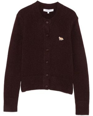 Maison Kitsuné Cardigan - Brown