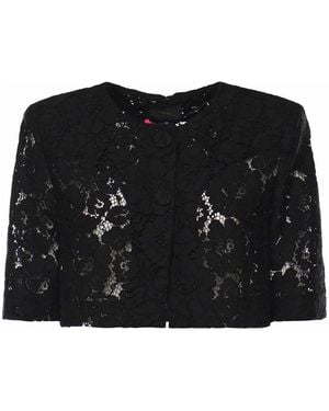 Pinko Lace Spencer Jacket - Black