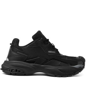 Versace Sneakers Fabric - Black