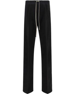 Rick Owens Dietrich Drawstring' Trousers - Black