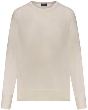 Nome Crew Neck Wool Jumper - White