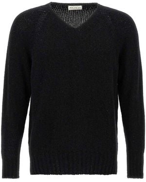 Ma'ry'ya Boucl Sweater - Black