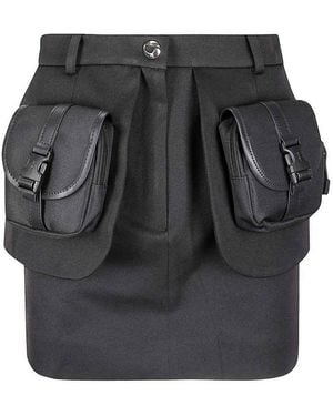 Coperni Basque Straight Skirt - Black