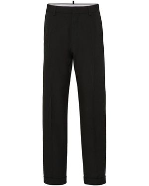 DSquared² Straight Trousers - Black