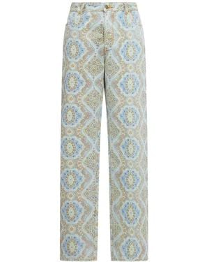 Etro Bootcut Jeans - Blau