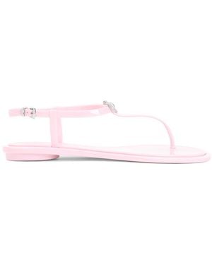 Mach & Mach Double Bow Sandals - Pink