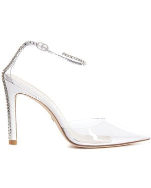 Stuart Weitzman Glam 100 Sandals - White
