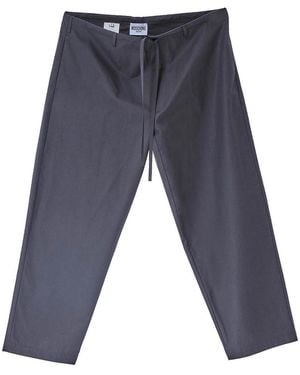Moschino Velvet Trousers - Grey