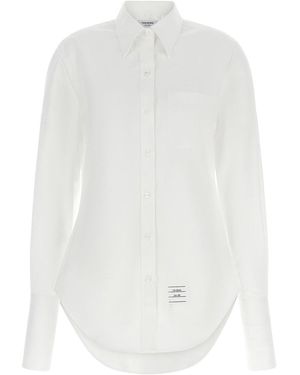 Thom Browne Button-Down Shirt - White
