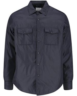 Aspesi Nylon Shirt Jacket - Blue