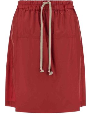Rick Owens Moncler + Bermuda Shorts - Red