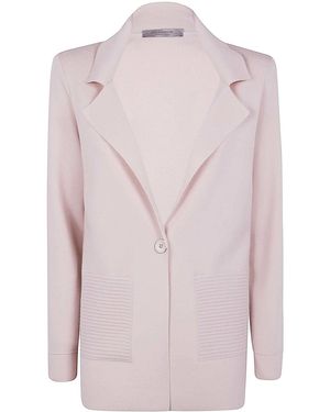 D. EXTERIOR Merinos Comfort Singlebreasted Jacket - Pink