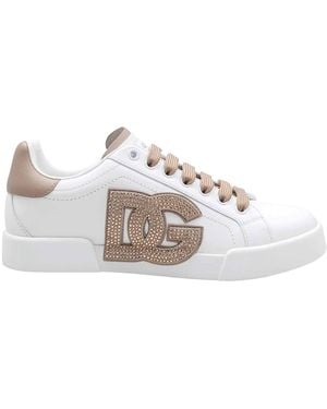 Dolce & Gabbana Sneakers Portofino Light Leather - White