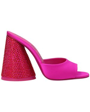 The Attico Luz Mules - Pink