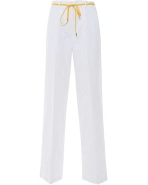 Aspesi Straight Leg Pants - White