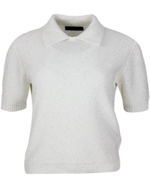 Fabiana Filippi Jumpers 61Co 38Li 1Pl - White