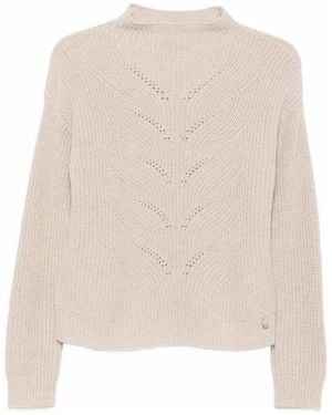 Herno Cable Knit Sweater - Natural