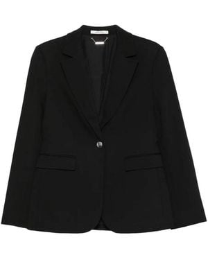 Calvin Klein Ponte Slim Blazer - Black