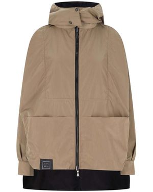 Kimonorain Reversible Waterproof Jacket - Natural