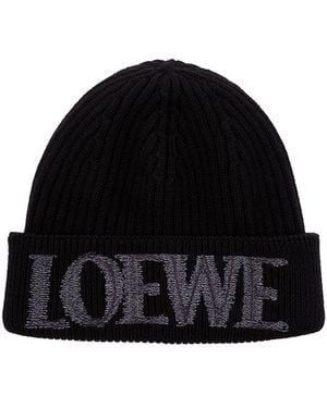 Loewe Beanie - Black