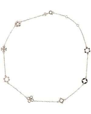Tory Burch Floral Necklace - Natural