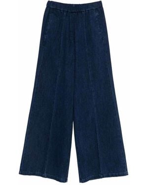 Forte Forte Wide-Leg Trousers - Blue