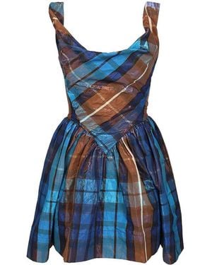 Vivienne Westwood Mini Sunday Dress - Blue