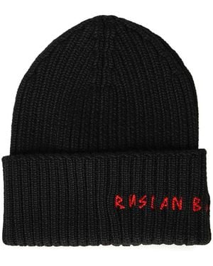 Ruslan Baginskiy Mütze - Schwarz