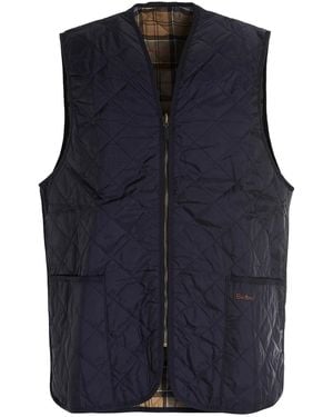 Barbour Quilted Zip-Up Waistcoat - Blue