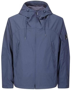 C.P. Company Pro-Tek Hooded Lens Jacket - Blue