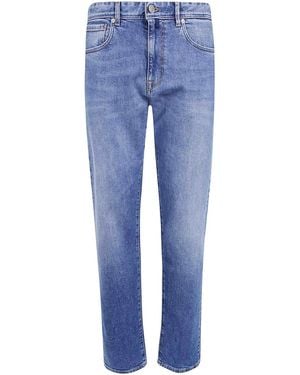 Incotex Vaqueros Rectos - Azul