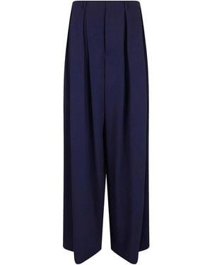 Polo Ralph Lauren Greer-Full Length-Pleated - Blue