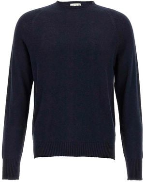Ma'ry'ya Cashmere Cotton Sweater - Blue