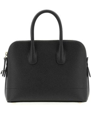 Valextra Mylogo Mini Handbag - Black