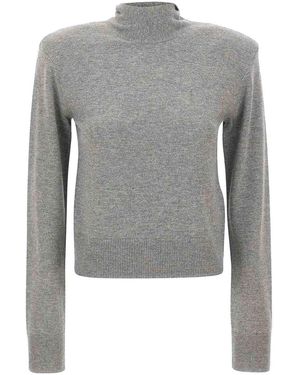ROTATE BIRGER CHRISTENSEN Wool Jumper - Grey