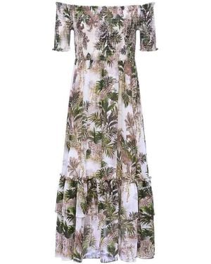 L'Agence Oriel Dress - White