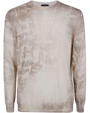 Avant Toi Reversible Roundneck Pullover - Gray