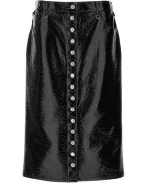 Courreges Midi Skirts - Black