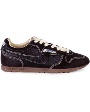 Autry Windspin Low Wom Pony/Mono - Black