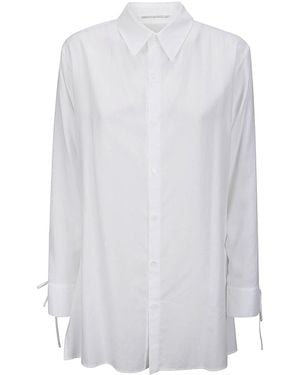 Yohji Yamamoto String Detail Shirt - White