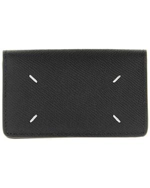 Maison Margiela Four Stitches' Card Holder - Black